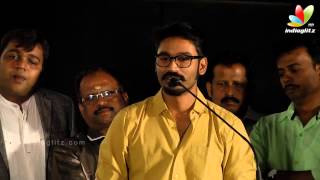 Dhanush Imitates Karthik Voice at Anegan Audio launch  Harris Jeyaraj KV Anand  Amyra Dastur [upl. by Sllew]