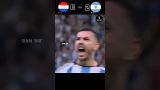 Netherlands🇳🇱vs🇦🇷Argentina penalty shot 2022 world cup match hd highlight ⚽🎯 FIFA football messi [upl. by Apul]