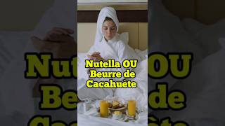 Tartine Nutella vs Tartine beurre de cacahuète nutella beurredecacahuète tartine bienetre [upl. by Elehcin]