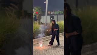 Prerna Sharma Diwali video 🌋🔥 [upl. by Zehcnas252]