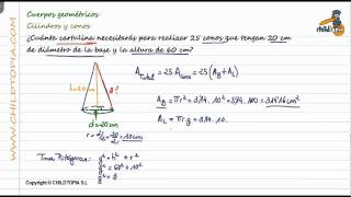 Cuerpos Geométricos Cilindros y conos [upl. by Philips]