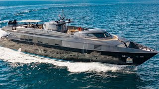 Touring a SuperYacht From OUT OF THIS WORLD  5000000 Baglietto 135 Super Yacht Walkthrough [upl. by Enrol]