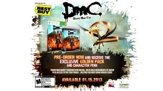 DmC Devil May Cry  Best Buy Exclusive Golden Pack PreOrder [upl. by Aitak]