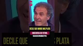 ⚽ ANÉCDOTAS DE FUTBOL Óscar Ruggeri Negro Santos y Hugo Sánchez  Decile que mande más plata [upl. by Acirfa]