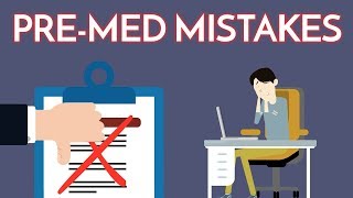 Medical School Application Mistakes  6 Common PreMed Blunders [upl. by Vikky]