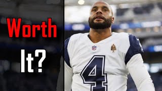 Should the Dallas Cowboys EXTEND Dak Prescott [upl. by Ecnedac470]