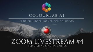 Colourlab Ai Dados Free Live Training 4  RED Digital Cinema Dailies [upl. by Ehtiaf]