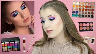 I TRIED FOLLOWING A DENITSLAVA MAKEUP TUTORIAL ♡ [upl. by Tedda]