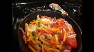 OilFree Sauteed Peppers [upl. by Chemar]