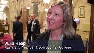 Julia Heap Principal Hopwood Hall College [upl. by Nnalorac116]