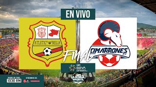 EN VIVO  ATLÉTICO MORELIA VS CIMARRONES  FINAL DE VUELTA LIGA BBVA EXPANSIÓN MX  LA OCTAVA SPORTS [upl. by Etiragram]