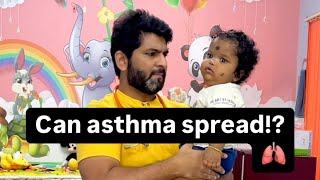 Is Asthma lifelong illness 🤔🫁 asthma wheezing nebulization inhalers [upl. by Losyram]