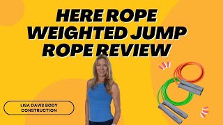 HereRope Jump Rope Review [upl. by Sudoeht]