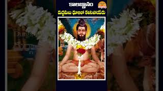 దుర్మార్గులు ధూళిలో కలిసిపోయేను 🙏🙏 kalagnanam veerabrahmendraswamy ytshorts [upl. by Laynad]