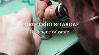 L’orologio ritarda Il problema può essere il pignone calzante [upl. by Nelo]