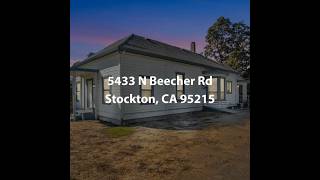 5433 N Beecher Rd Stockton CA 95215  3 Bedroom Home For Sale [upl. by Iblehs]