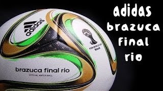 UNBOXING BRAZUCA Final Rio Official Matchball WC [upl. by Anilra]