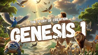 Genesis 1 The Story of Creation  Bible Stories for Kids amp Christian Education [upl. by Eerazed260]