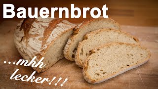 BAUERNBROT SELBER BACKEN [upl. by Nyrad]