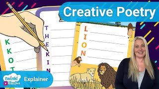 Fun Poetry Writing Ideas for Kids [upl. by Ody]