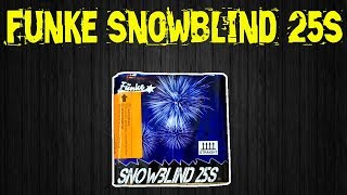 FUNKE FAJERWERKI SNOWBLIND 25S [upl. by Etnahc383]