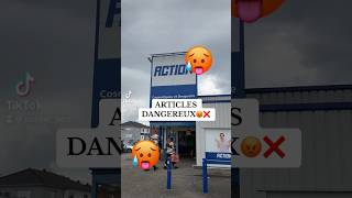 ARTICLES DANGEREUX MAGASIN ACTION💔 [upl. by Zippel]