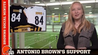 Antonio Browns Newfound Support for Cleveland in Week 17  Browns Social Minute [upl. by Perkin]