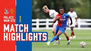 Match Highlights  Crystal Palace 32 Manchester United  U21s [upl. by Caren286]