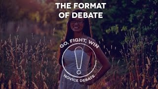 The Format of Debate [upl. by Nnaeed]