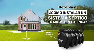 ¿Cómo se instalan los Sistemas Sépticos Rotoplast [upl. by Rese644]