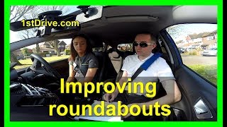 Roundabouts driving lesson [upl. by Voletta]