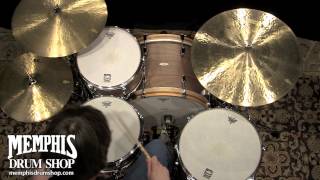 CampC Custom 12th amp Vine WalnutPoplarWalnut Drum Set 221316 [upl. by Adla420]