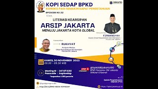 ARSIP JAKARTA MENUJU JAKARTA KOTA GLOBAL [upl. by Ainirtac]