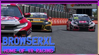 Raceroom VR  WTCR Fantasy Season  Circuit Zolder  Rennen 1 [upl. by Ennovyhc]