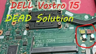 Dell Laptop not turning onDell vostro 15 dead SolutionChip Level Repairing [upl. by Ardolino786]