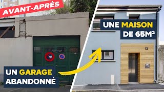 Ils ont transformé un garage en maison de ville [upl. by Etteroma]