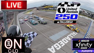 🔴United Rentals 250 at Talladega Live Nascar Xfinity Series Play by Play Live Leaderboard amp more [upl. by Krein]