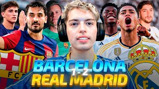 DAVOO XENEIZE REACCIONA AL CLASICO DE ESPAÑA  BARCELONA 1 REAL MADRID 2 LIGA 202324 [upl. by Divan517]