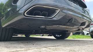 BMW M850i Exhaust in Sport Mode Burbles Sounds so Awesome [upl. by Fasto]