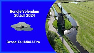 Dronevlucht Over Volendam Verkenning van FC Volendam en de Haven met DJI Mini 4 Pro 30 Juli 2024 [upl. by Ecinhoj387]