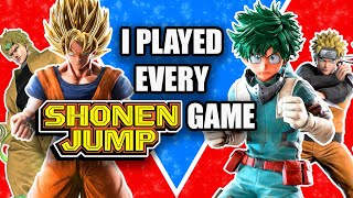 I Played Every Shonen Jump Game In 2021 [upl. by Mcgannon]