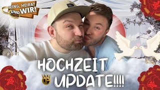 WIR HEIRATEN Update zu unserer Hochzeit 2024 [upl. by Molloy862]