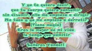 estoy enamorado wisin y yandel letra [upl. by Medarda]