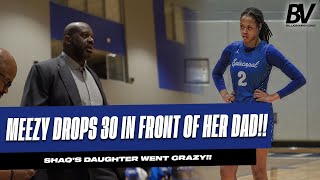 Shaq pulls up his daughters senior night Mearah ONeal SHOWS WHY she is a McDonalds All American [upl. by Lladnik925]