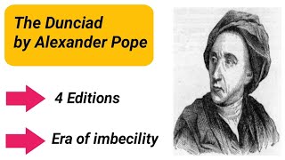 The Dunciad by Alexander Pope summary [upl. by Anotyad]