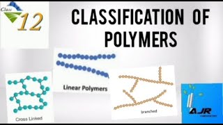 Classification of PolymersPolymersClass 12 Chemistryajr chemistry [upl. by Macintosh]