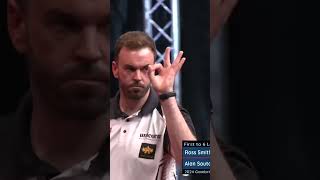 New celebration unlocked 👁️👌  2024 Gambrinus Czech Darts Open [upl. by Alleuqram921]