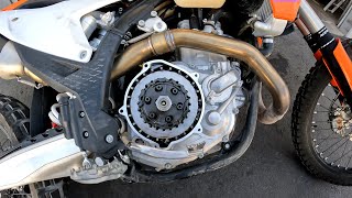 First problem on the 2024 KTM 500 EXCF 2600 Miles 80Hours [upl. by Aihsoem]