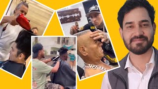 My first day in barber shop amazing cutting part 1 [upl. by Nawj]