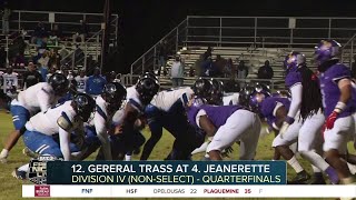 FNL24 PLAYOFFS  GERERAL TRASS VS JEANERETTE [upl. by Ardnaeed]